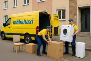 So funktioniert der Bordsteintransport mit dem Möbeltaxi Lübeck