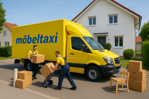 So organisieren Sie Ihren Umzug mit dem Möbeltaxi 