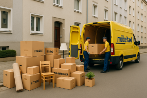 Das Möbeltaxi organisiert professionelle Möbeltransporte